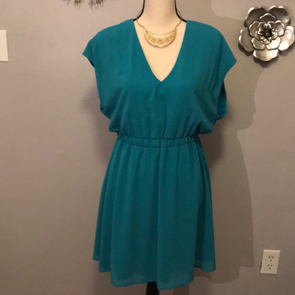 NWT teal dress size M